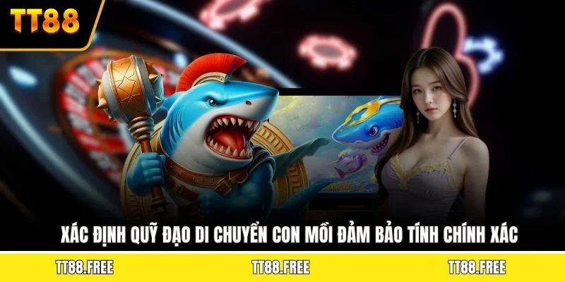 Xác định quỹ đạo di chuyển con mồi đảm bảo tính chính xác